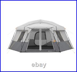 17' x 15' Person Instant Hexagon Cabin Tent, Sleeps 11 Person