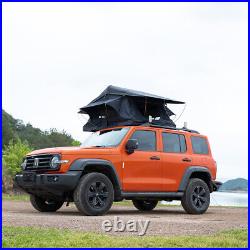 1-2 Person Flip Over Car Rooftop Tent UV Resistant & Waterproof Hiking Camping