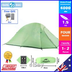 1 2 Person Lightweight Hiking Tent Camping Waterproof 1.5kg Backpacking Outdoor