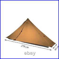 1 Pro Tent 3/4 Season 23090125cm 2 Side 20d 1 Person Light Weight Camping Tent