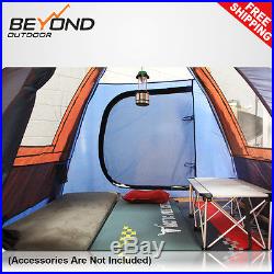 2015 New design Double layer Instant Automatic camping tent 3-4person 2 doors