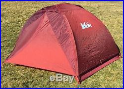2016 REI Half Dome 2+ Plus Tent With Rainfly And Footprint 2 Person 3 Season