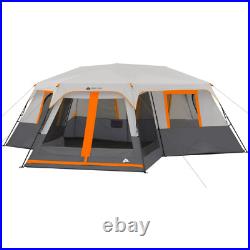20' X 18' 12-Person 3-Room Instant Cabin Tent with Screen Room, 56.5 Lbs