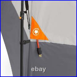 20' X 18' 12-Person 3-Room Instant Cabin Tent with Screen Room, 56.5 Lbs