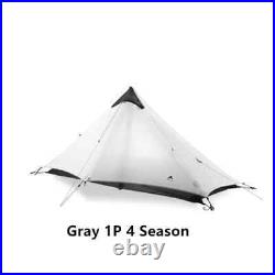 230cm Lanshan 1 Ultralight Camping 3/4 Season 15D Rodless Tent