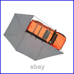 270° Universal Car Side Awning Tent Waterproof Sunshade For SUV/Truck Camp WithLED