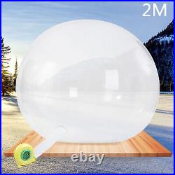 2M Inflatable Eco Home Tent Outdoor Camping Protable Transparent Bubble Tent