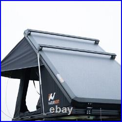 2-3 People Flip Over Car Rooftop Tent UV Resistent & Waterproof Camping Hiking