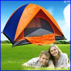 2 3 Person Camping Dome Tent Double layer Easy Setup Hiking Backpacking NEW
