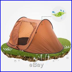 2-3 Person Camping Tent Automatic Pop Up Quick Shelter Outdoor Hiking Waterproof