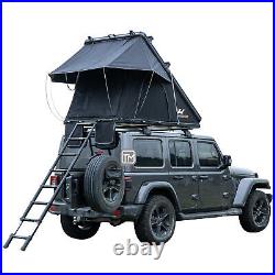 2-3 Person Flip Over Car Roof Top Tent Cozy Outdoor Fishing Camping Hiking Tent