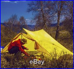 2.5lbs Ultralight 1-2 Person Camping Backpacking Tent Nylon Ripstop Waterproof