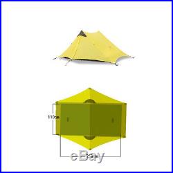 2.5lbs Ultralight 1-2 Person Camping Backpacking Tent Nylon Ripstop Waterproof