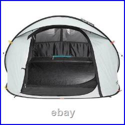 2 Man Person QUECHUA 2 Seconds Waterproof FRESH & BLACK POP-UP Camping Tent NEW