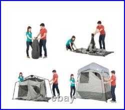 2-Room Camping Instant Shower / Utility Shelter Outdoor Changing Privacy Tent