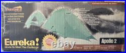 2 Two Man Tent Eureka Apollo II w Stormshield complete New In Box Very Rare HTF