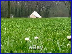 360 GSM 4m Canvas Bell Tent With Zipped In Groundsheet USED EX- DISPLAY