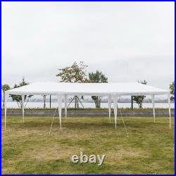 39m Non-Cloth PE Cloth Plastic Sprayed Iron Pipe Outdoor Party Tent White