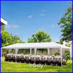 39m Non-Cloth PE Cloth Plastic Sprayed Iron Pipe Outdoor Party Tent White