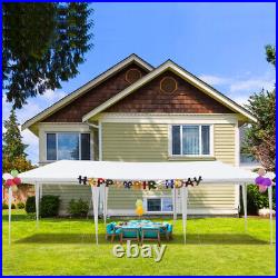 39m Non-Cloth PE Cloth Plastic Sprayed Iron Pipe Outdoor Party Tent White