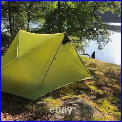 3FULGEAR Lanshan 2 Tent 2 Person Ultralight Camping Tent 3/4 Season 15D Silnylon