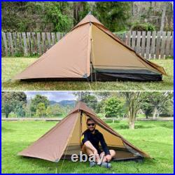 3F UL Gear Lanshan 1Pro Ultralight 1 Person Camping Hiking Tent 20D Rodless Tent