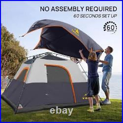 3/4 Person/6 Person Camping Tent Fast Cabin Tent with Setup Tent