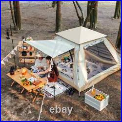 3-4 Person Camping Tent Waterproof Double Layer Sun Shelter for Backpacking