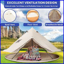 3-5 Person Instant Tent Glamping Camping Cabin Portable Waterproof Shelter Camp