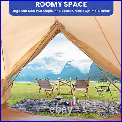 3-5 Person Instant Tent Glamping Camping Cabin Portable Waterproof Shelter Camp