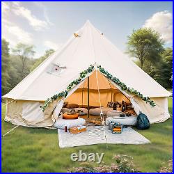 3-5 Person Instant Tent Glamping Camping Cabin Portable Waterproof Shelter Camp