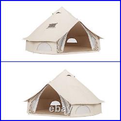 3-5 Person Instant Tent Glamping Camping Cabin Portable Waterproof Shelter Camp