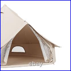 3-5 Person Instant Tent Glamping Camping Cabin Portable Waterproof Shelter Camp