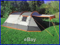 3 Berth Tent Family Camping Weekend/Festivals OLPRO Knightwick (Grey/Orange)