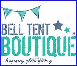 3 Metre Bell Tent Zipped In Ground Sheet by Bell Tent Boutique Garden Camp