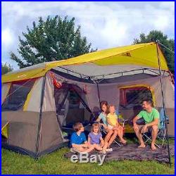 3 Room Cabin Tent 12 Person Large Family Outdoor Vacation Camping Ozark Trail