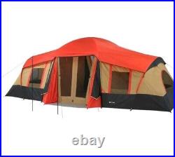 3 Room XL Vacation Lodge Tent 20ft × 11ft Sleeps 10 WithBag