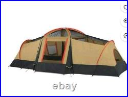 3 Room XL Vacation Lodge Tent 20ft × 11ft Sleeps 10 WithBag