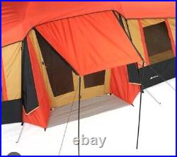 3 Room XL Vacation Lodge Tent 20ft × 11ft Sleeps 10 WithBag