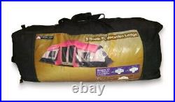 3 Room XL Vacation Lodge Tent 20ft × 11ft Sleeps 10 WithBag
