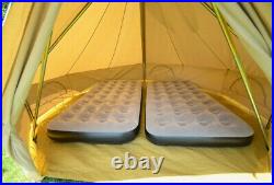 3m Bell Tent Standard Separate grounsheet Quality canvas tent