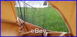 3m Cotton Canvas Bell Tent With Fire Retardant Stove Hole By Bell Tent Village