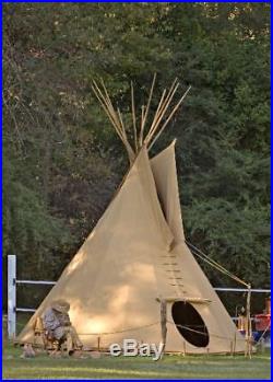 Ø 4,50 m Tipi Wigwam Wigwam Indians Tent tepee