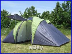 4 5 6 Mann Familienzelt Campingzelt Camping Zelt Sierra 6 2 Kabinen 3000 MM