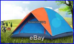 4-Person Backpacking Tent Camping Dome Hiking Outdoor Family Carry Bag Light New