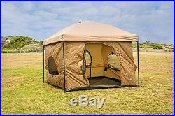 4 Person Hanging Tent Brown Picnic Family Tents NEW Outdoor Camping Hiking