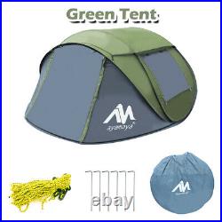 4 Person Instant Automatic Pop Up Tent Waterproof Anti-UV Camping Hiking Shelter