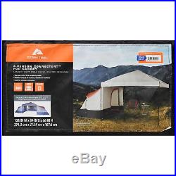 4 Person Ozark Trail ConnecTent Canopy Tents Outdoor Camping Storage 10 X 10 FT