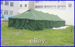 50 Person 65'x16' Military Barracks Army Tent Camping Hunting Waterproof