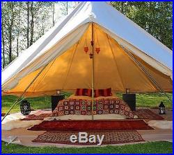 5M (16.4 ft) Cotton Canvas Bell hicking camping Waterproof teepee tipi bell tent